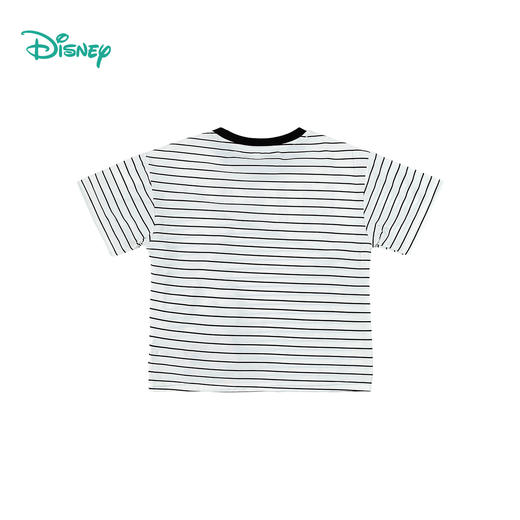 迪士尼条纹男童夏日黑白米奇短袖T恤XD2ES089 商品图6