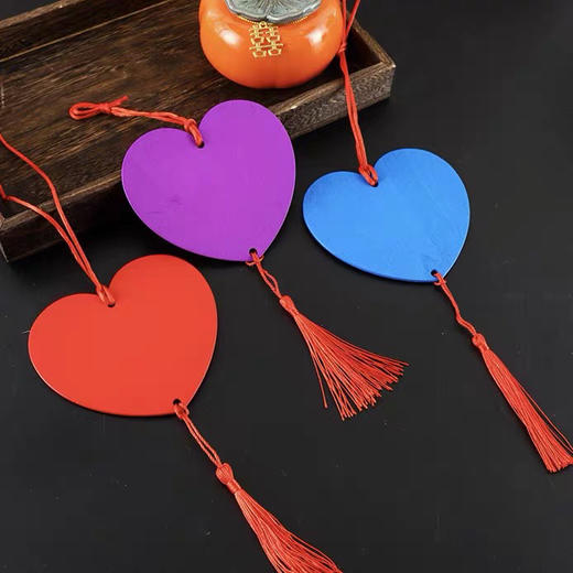 DIY手工材料彩色木质许愿牌 商品图1