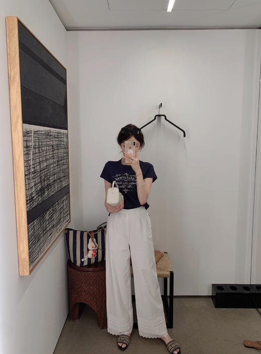 XS码 金蘑菇菇 eden roc 很好穿的法式t / 洋气小版型字母t 商品图8