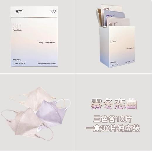 【品牌授权】蕉下·夏季冰感3D防晒口罩（2盒起拍 单拍不发） 商品图6
