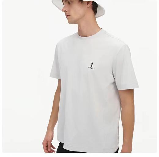 F031823春夏季男士T恤亲肤柔软短袖圆领上衣防晒速干T恤 商品图4