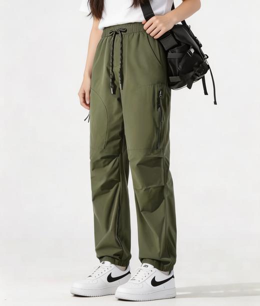 【高品质男女同款伞兵工装裤】山系硬核简单帅气户外防水伞兵裤 轻薄透气显瘦FX 商品图1