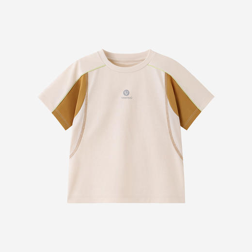 【商场同款】英氏男童夏季新款T恤男宝圆领短袖儿童短信T恤上衣打底 商品图4