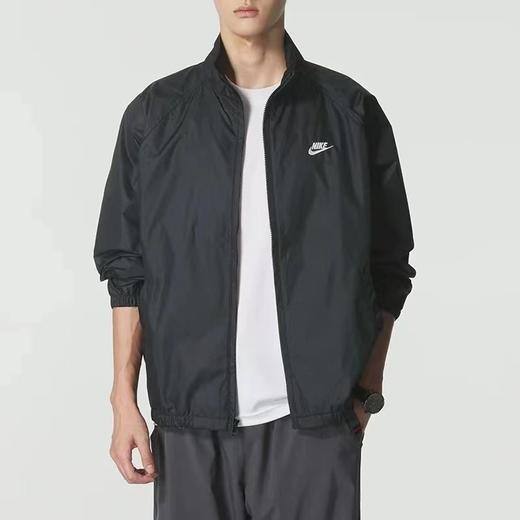 F031824男子宽松插肩防水夹克25秋季新款叠搭网眼刺绣舒适外套 商品图2