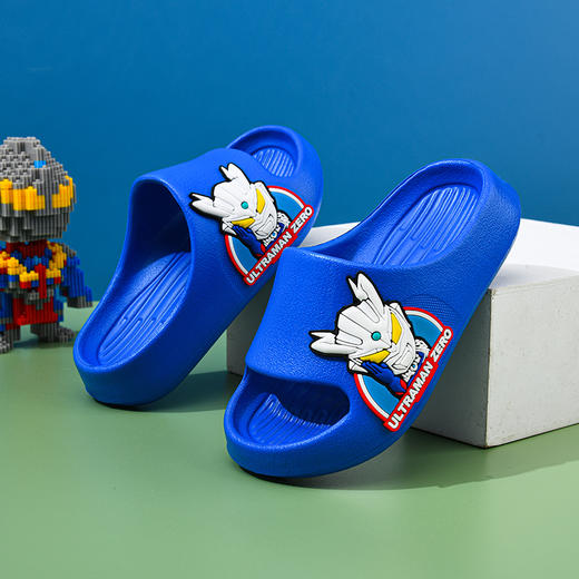 ABCKIDS 儿童拖鞋奥特曼男童凉鞋卡通软底防滑室内外家居拖鞋24-41 商品图4
