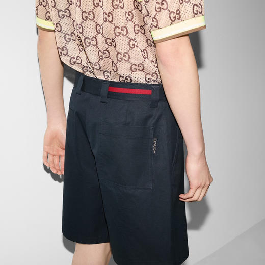 男款织带棉质短裤zh012 商品图3