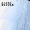 英氏儿童裙子女童夏季背心圆领休闲透气蓬蓬纱裙女宝26新款公主裙 商品缩略图4