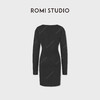 ROMI STUDIO澳洲100%羊毛简约小圆领中长款针织连衣裙RWDSLT3016 商品缩略图1