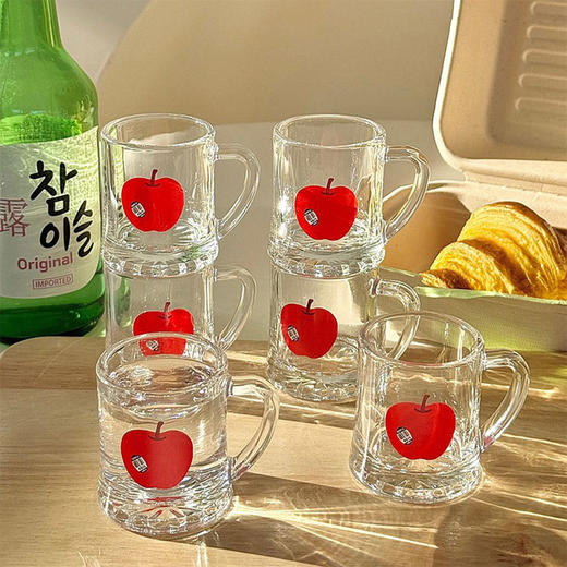 50ml迷你苹果烧酒杯玻璃杯-纪念日百货门店同款170144234 商品图1