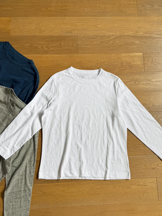 45后腰刺绣字母R | 八分袖简约上衣T恤【包邮+三天无理由退换】 商品图14