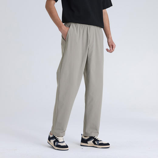 GXG男装26夏季日常通勤商务休闲轻薄透气亲肤垂感男式锥形裤K&C 商品图6