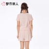 都市丽人睡衣女士睡衣薄家居服针织纯棉提花睡衣女士棉质短袖套装女装短袖短裤LHC2A1 商品缩略图2