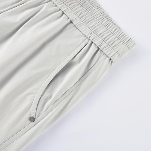 GXG男装【弯刀裤】26夏季时尚弹力舒适松紧腰系绳男式直筒休闲裤K&C 商品图7