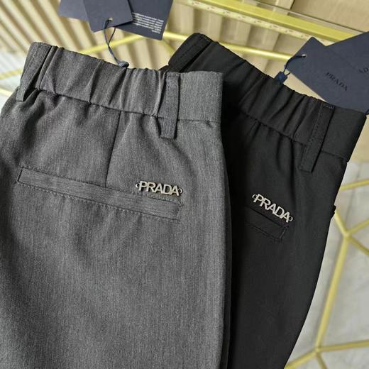 F031843春季新品男士垂感宽松低奢简约休闲直筒西裤 商品图10