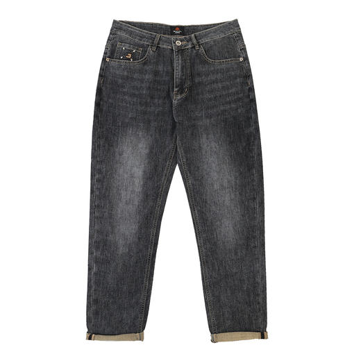 半身缘男裤 春季透气经典舒适柔软合体版牛仔裤261201U10130260 商品图0