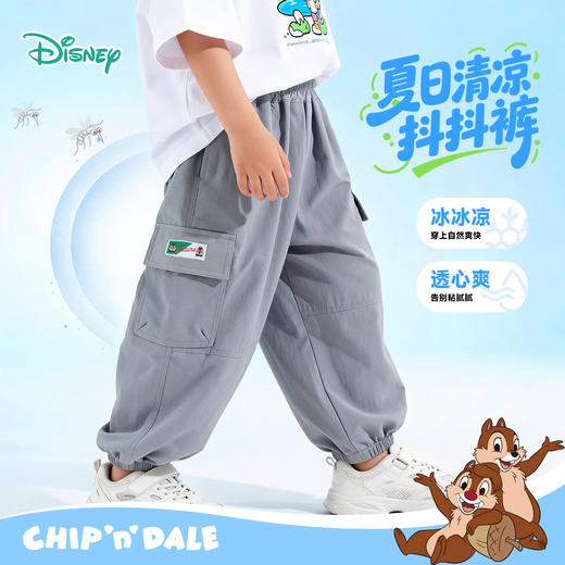迪士尼米奇夏季男女童长裤工装裤ZD2FK018 商品图8