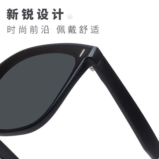 【清仓款】ZERSER姿森方框太阳镜eight，偏光镜片，UV400 商品图3