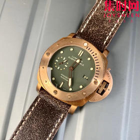 VS沛纳海Pam382 PAM00382升级V2版 青铜壳 男士腕表 表径47mm
