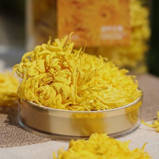 【逐南味金丝皇菊】 花朵硕大饱满 采用云南本地传统低温慢烘工艺   口感清甜温润不涩 商品图2