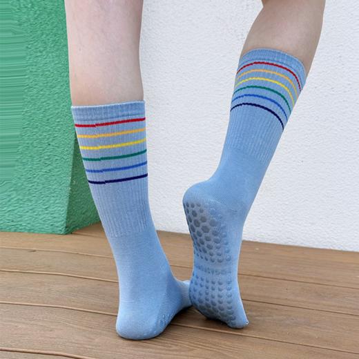 壁虎瑜伽【2603WZ515】多彩点胶防滑瑜伽袜【5天发货】 商品图3