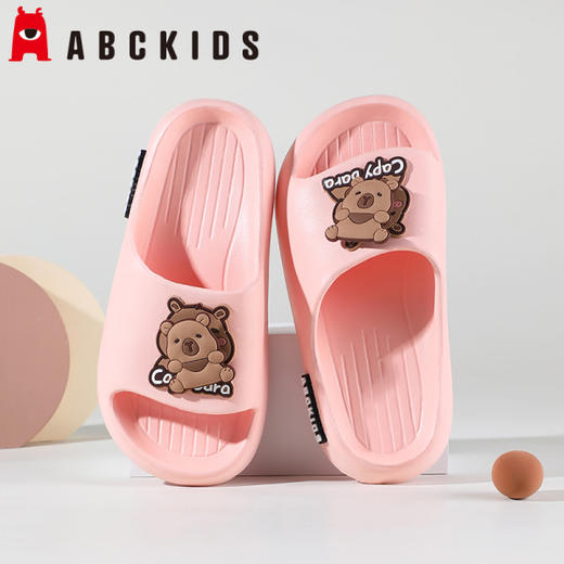 【ABCKIDS】儿童拖鞋卡皮巴拉夏季室内外家居男女童防滑拖鞋24-40 商品图6