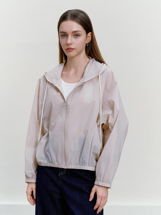 【连帽防晒服】26年春夏新品女士100%锦纶轻薄防晒外套 商品图1