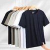 【DK】大依优型大码男装夏季圆领短袖T恤运动纯色休闲加肥加大短袖上衣 商品缩略图4