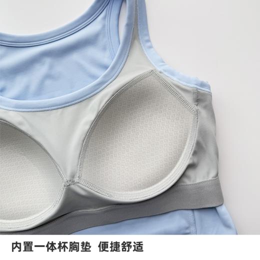 壁虎瑜伽【2603SY512】宽肩带固定杯背心【5天发货】（一体式胸垫） 商品图2
