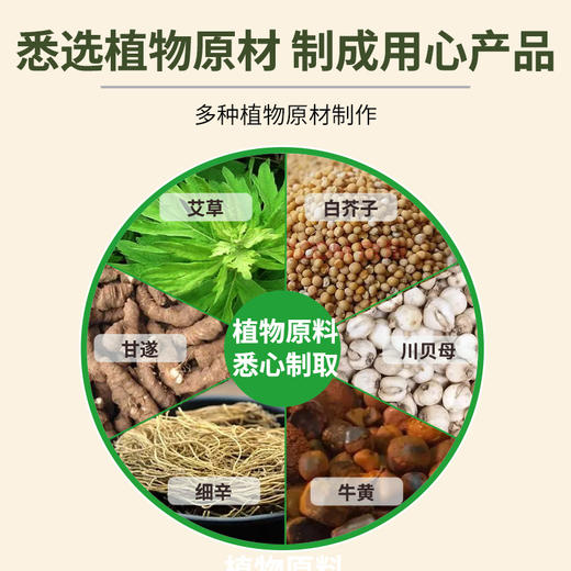 【买1送1❗️南京同仁堂艾草三伏贴】悉选植物原材，热灸呵护，夏养三伏！穴位贴艾灸贴夏季家用温灸贴草本艾灸肚脐贴 商品图1