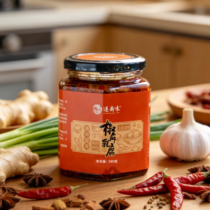 【逐南味】椒麻腐乳 柔软细腻 冰凉爽滑 入口即化 辣椒和花椒的美妙 每一口都让人陶醉其中