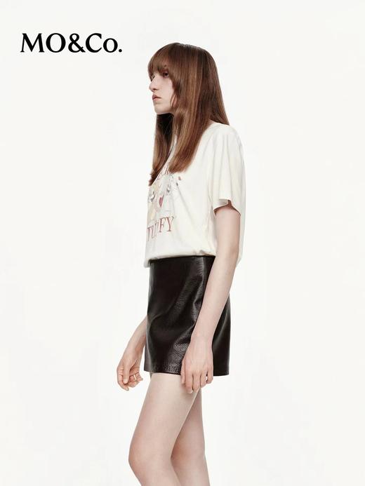 F0318114新品猫和老鼠联名系列斑驳洗旧棉质短袖T恤 商品图8