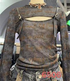 （仓发）PCS时尚百搭圆领字母印花长袖50903秋季065063222337 商品图0