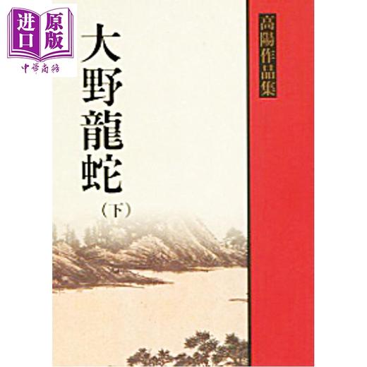 【中商原版】大野龙蛇 下册 港台原版 高阳 联经出版 商品图0