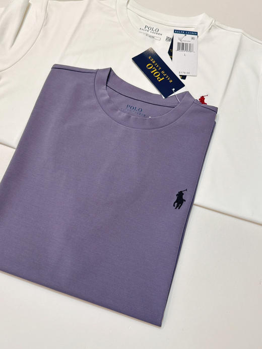 318-4  跑量特价 小马 男女同款 天丝棉 纯色圆领短袖 亲肤舒爽有弹力 商品图9