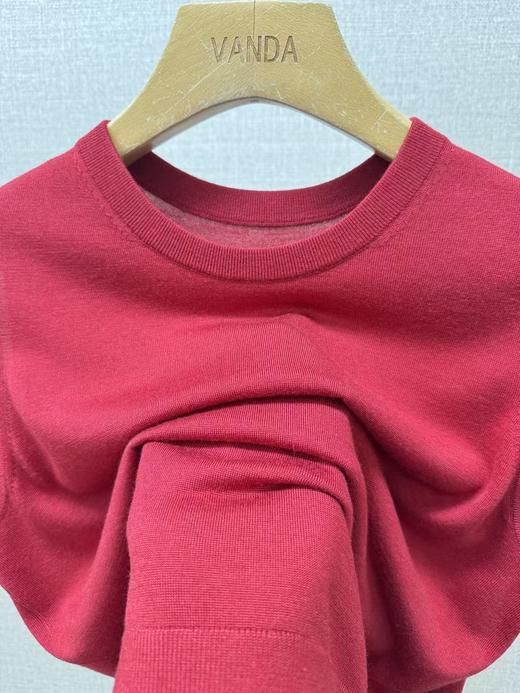 圆领羊毛背心 商品图11