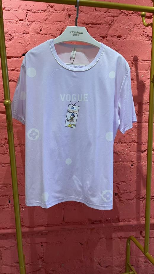 （限时福利）拉架棉圆领睡衣套装1416205 商品图3