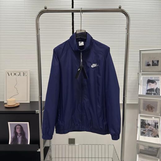 F031874男女同款舒适立领拉链透气休闲运动夹克外套 商品图3