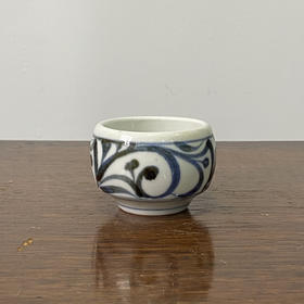 日本中古手绘茶杯 X1494