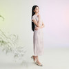 【巧笑嫣然】三彩2026夏季新款印花立领收腰连衣裙新中式长裙C 商品缩略图2