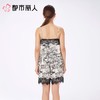 都市丽人睡衣女士睡衣薄家居服天丝棉睡衣女士棉质吊带套装吊带短裤LHC2C3 商品缩略图2