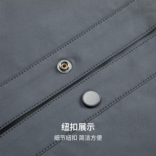 【易打理】圣得西商务休闲夹克2026年春季新款男士夹克高级感外套 商品图9