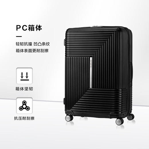 新秀丽（Samsonite）行李箱20英寸拉杆箱学生可扩容旅行箱包HK6 商品图12