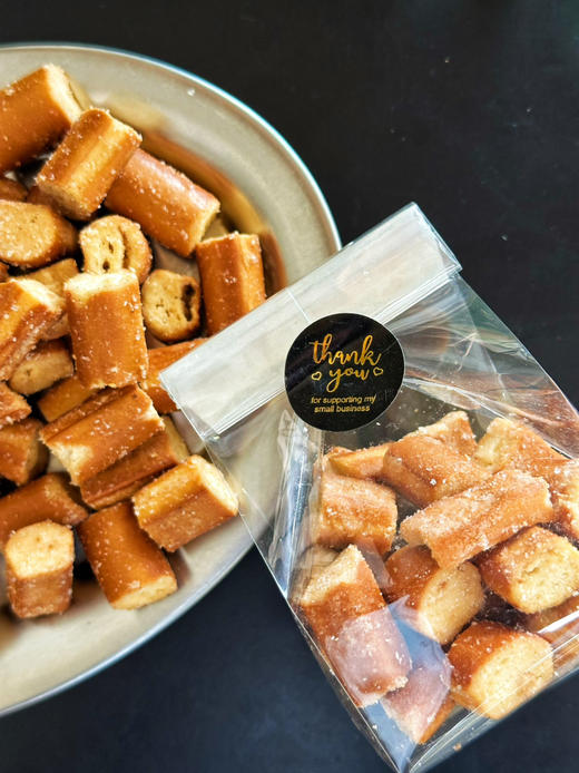 焦糖海盐碱水脆脆，低卡小零食 商品图4