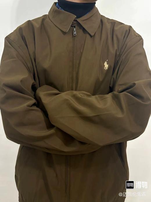 F031868马标刺绣美式古着翻领老干部复古夹克外套 商品图3