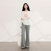 【瘦瘦面膜裤】三彩2026夏季新款休闲裤高腰宽松喇叭裤长裤垂感M 商品缩略图2