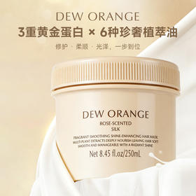DEW ORANGE 露橘香氛柔顺水光发膜-玫瑰眠帛