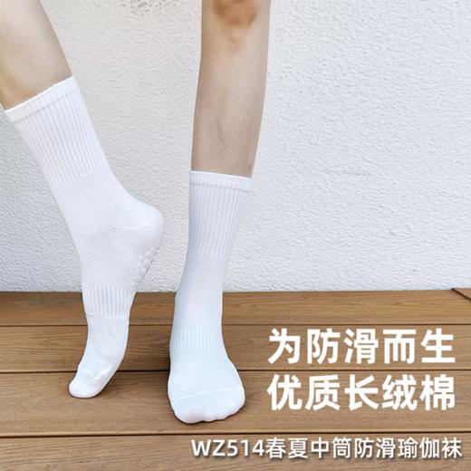 壁虎瑜伽【2603WZ514】春夏中筒防滑瑜伽袜【5天发货】 商品图0
