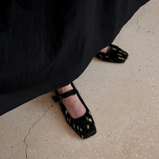 Le' Murmure 原创设计师手工玛丽珍鞋女平底鞋女鞋春秋款 商品图1