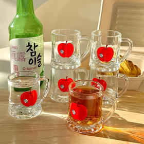 50ml迷你苹果烧酒杯玻璃杯-纪念日百货门店同款170144234