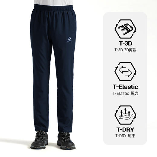 【特价上新】探拓男女速干裤夏季薄款户外冰丝徒步运动裤子透气长裤女士登山裤 商品图5